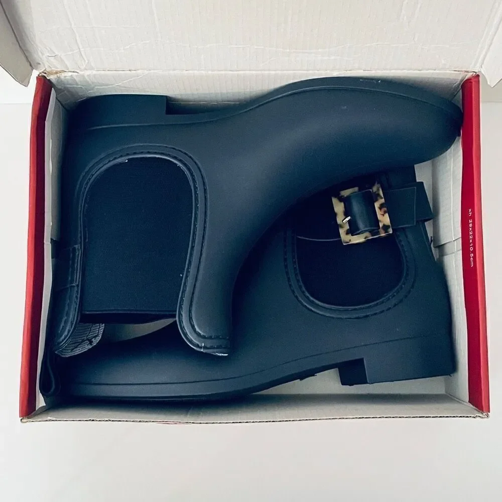 New in Box Sz 8 Ferrera Couture by Henry Ferrera Clarity-10 Rain Booties Boots